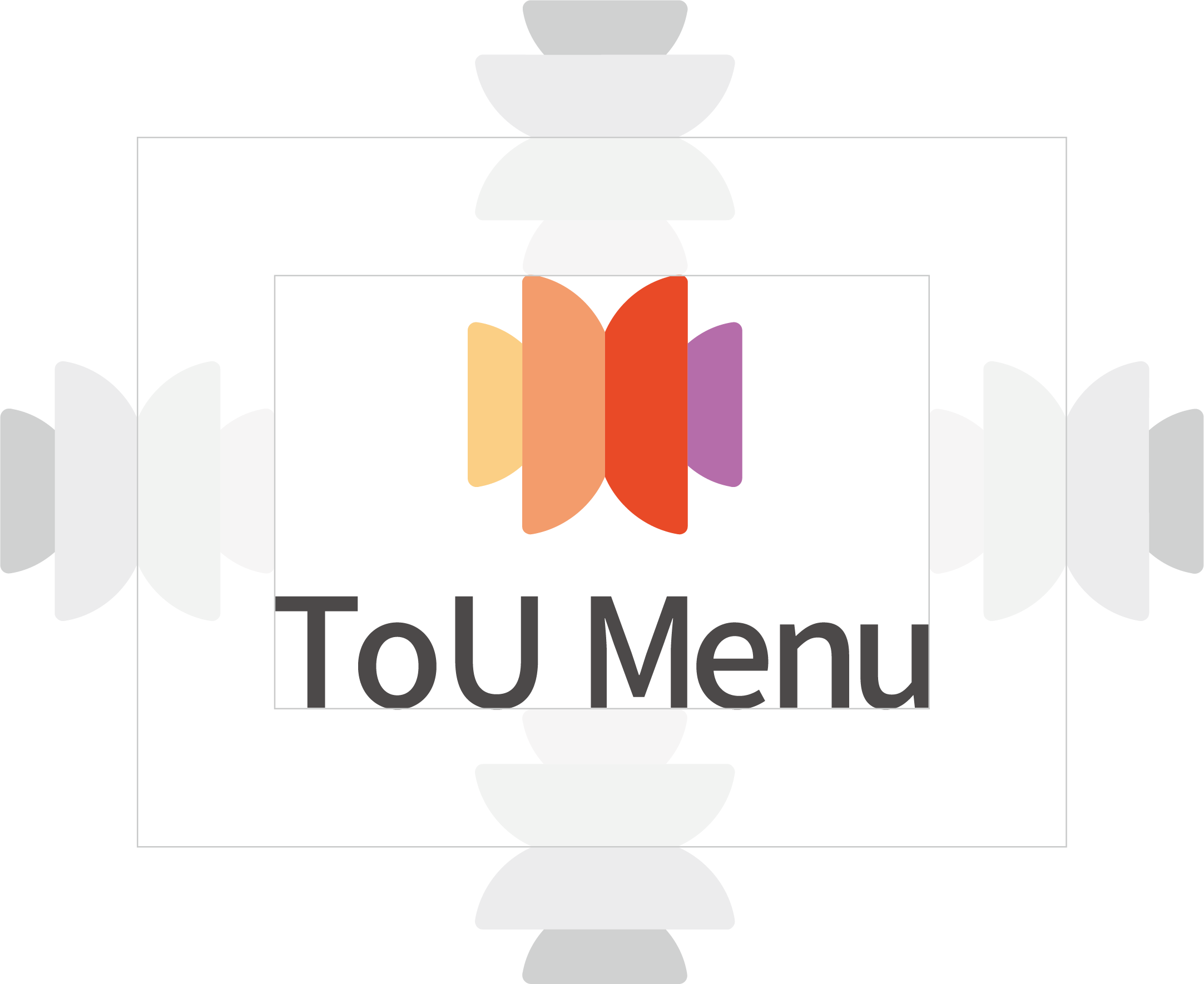 Safe area of ToU Menu Logo